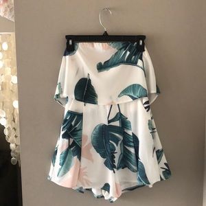 American Threads - Lush Strapless Romper